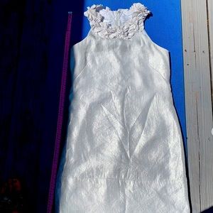 London times dress silver